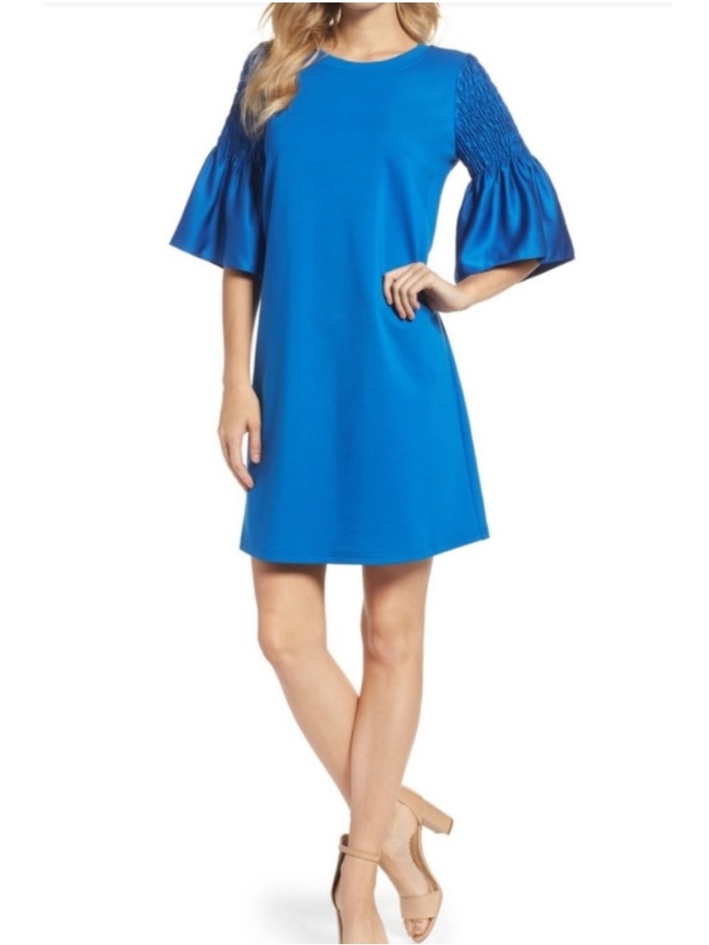 Kobi Halperin Suzette Blue Mini Dress